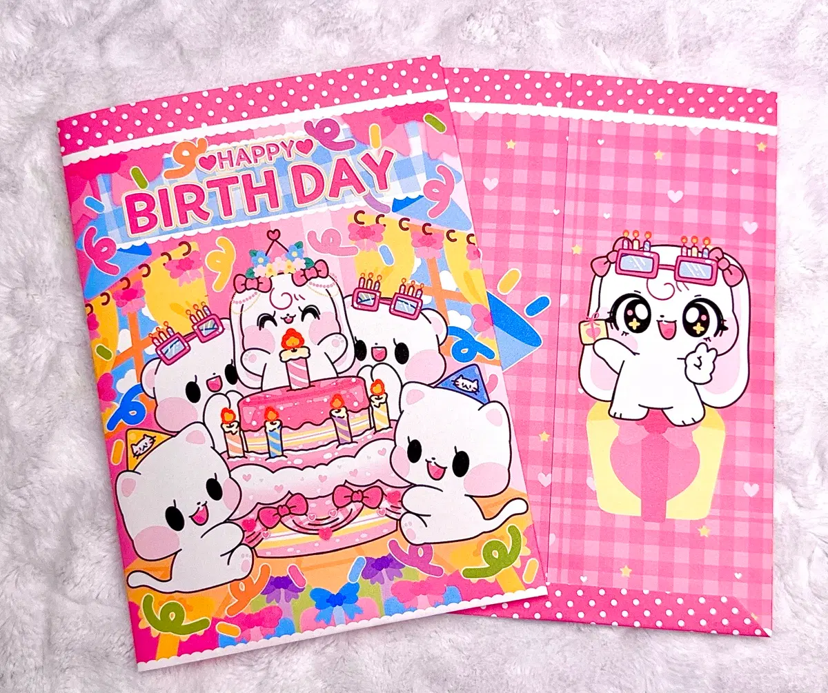 [포용 수봉] 앵꼬님 도안 랩핑지 Happy birthday