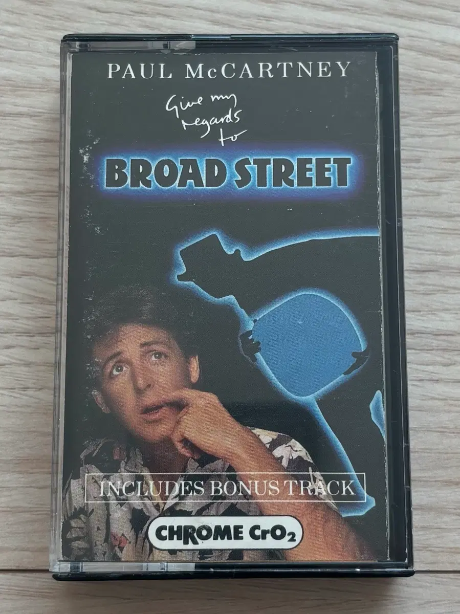 폴 매카트니 PAUL McCARTNEY Give My Regards to Broad Street 카세트 테이프 미국판 1984년 앨범 음반 비틀즈