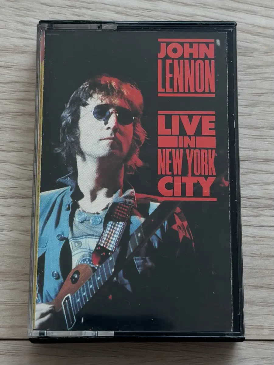 존 레논 JOHN LENNON Live in New York City 라이브 인 뉴욕 시티 카세트 테이프 미국판 1986년 앨범 음반 비틀즈