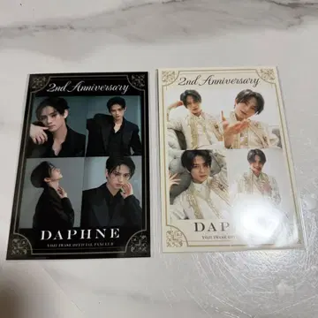 이와세 히로시 DAPHNE 2nd Anniversary 엽서 2장 세트