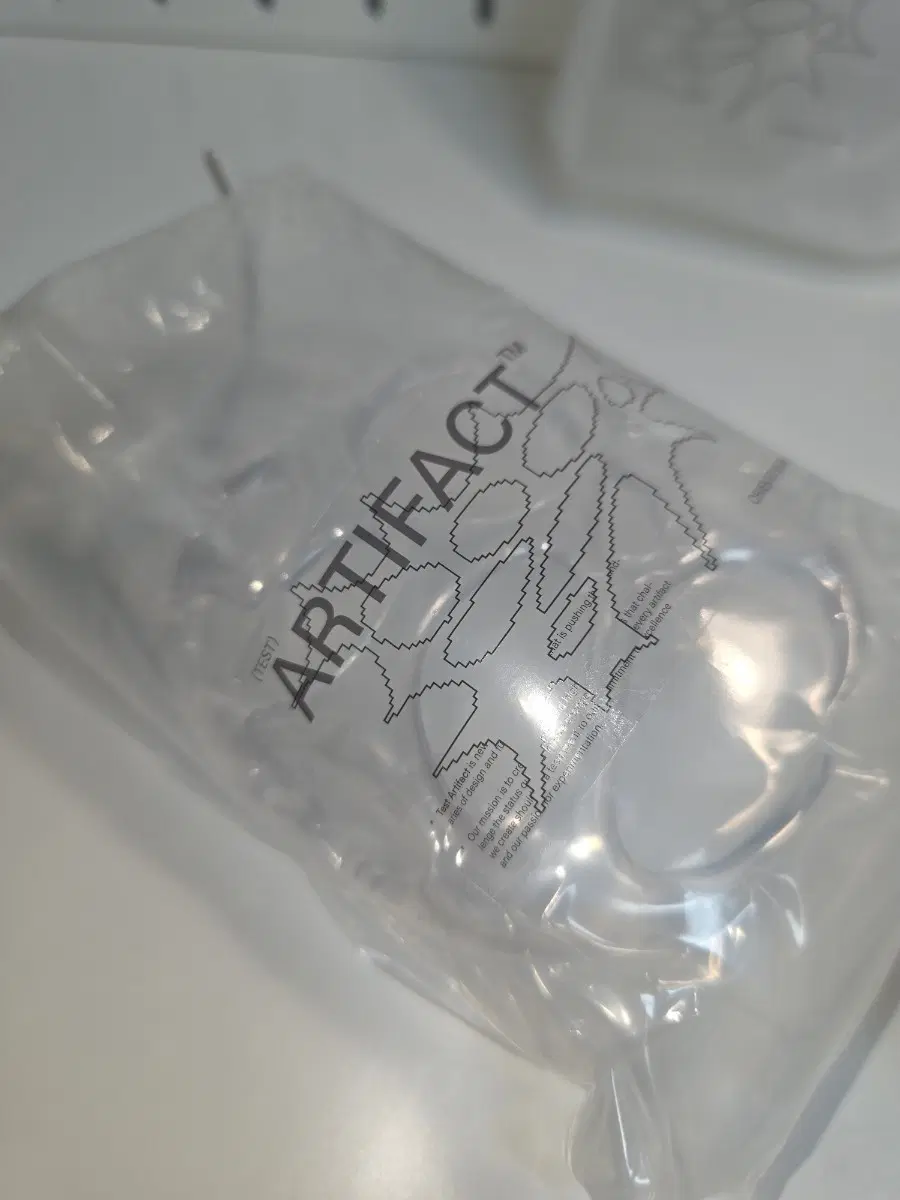 테스트 아티팩트 test artifact 에라 오리진 에어팟 맥스 케이스 001x 클리어