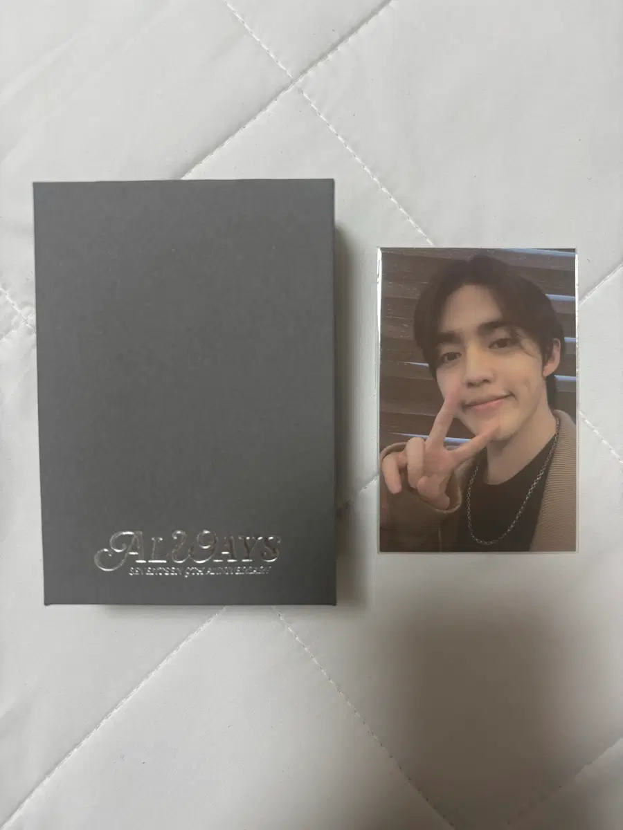세븐틴 9주년 목걸이 에스쿱스 포카 포함