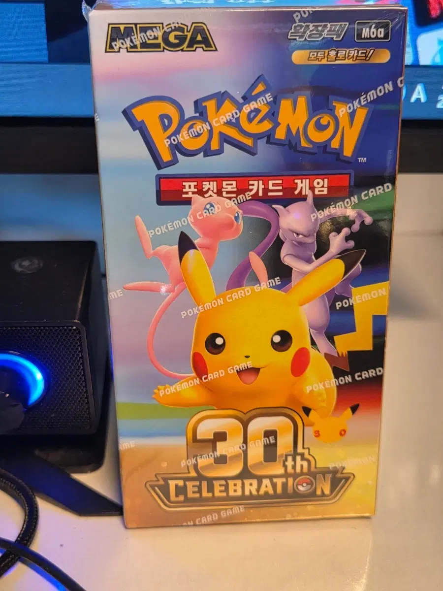 포켓몬카드 30주년 박스 슈링크 O