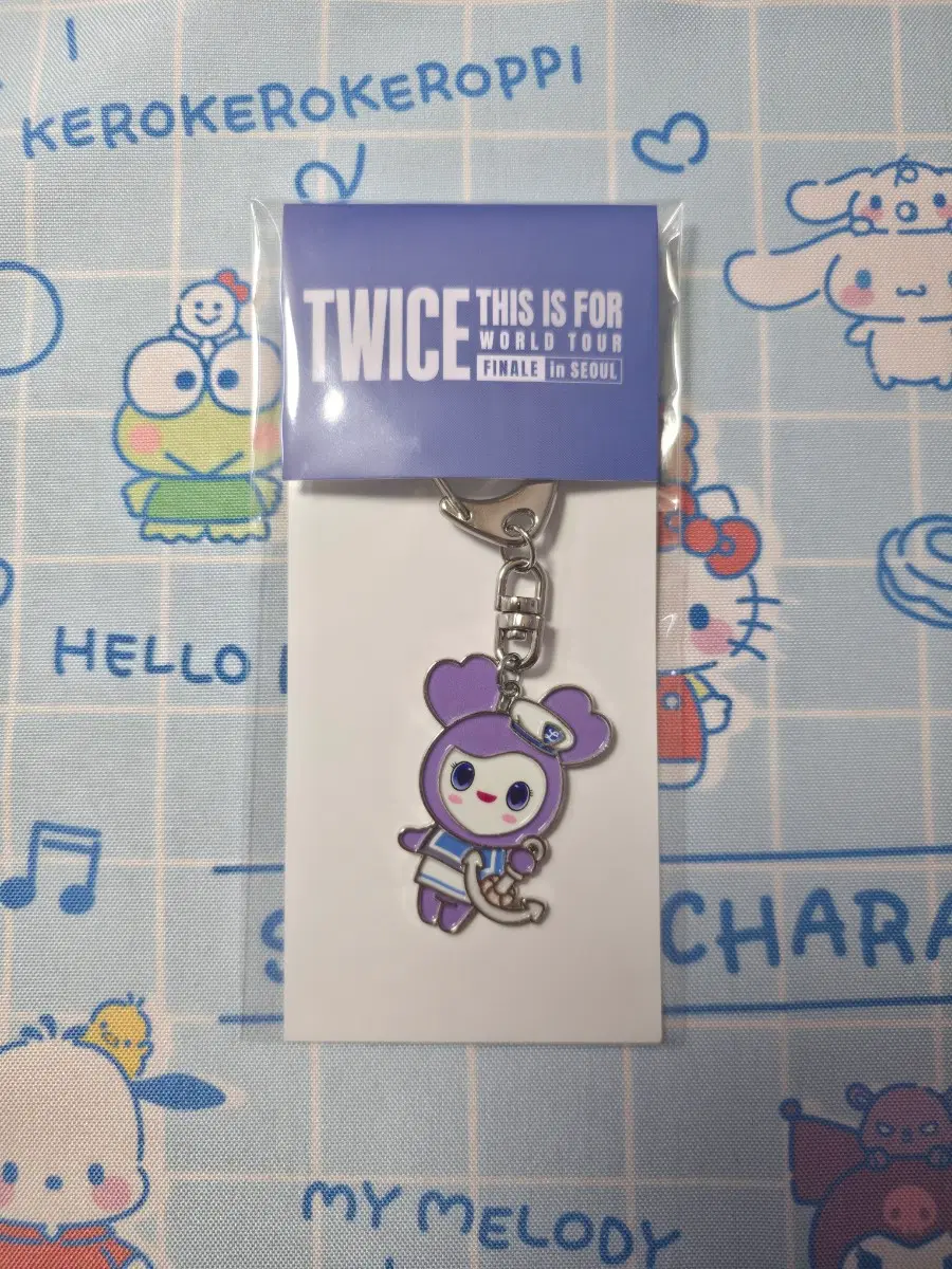 트와이스 월드투어 피날레 콘서트 MD 사나 러블리 키링