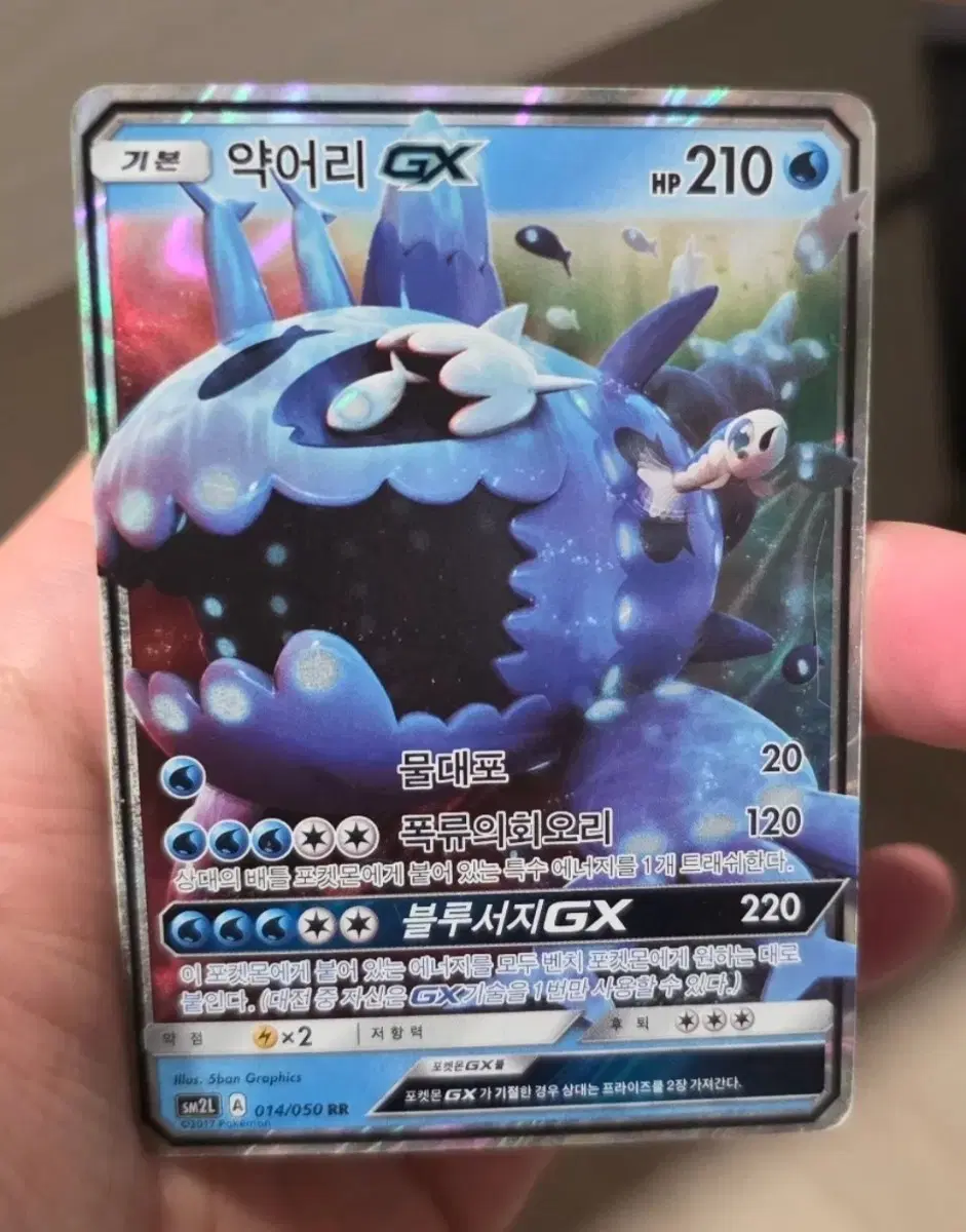 포켓몬카드 약어리 GX RR A-~B+