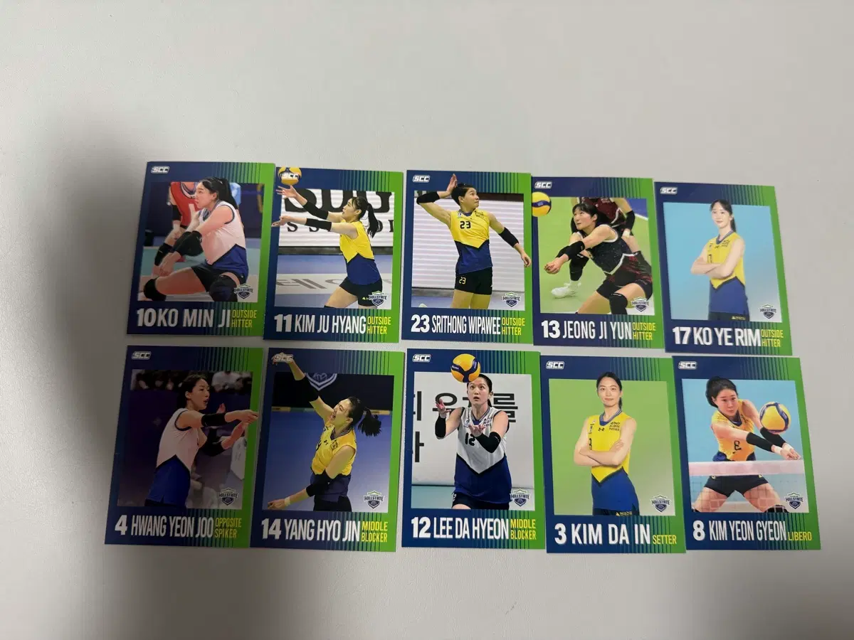 2023 SCC KOVO 현대건설 베이스 일괄