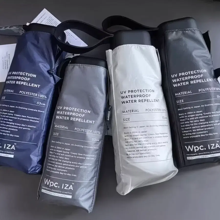 새상품 정품 Wpc. IZA 접이식 자외선 양산 우산