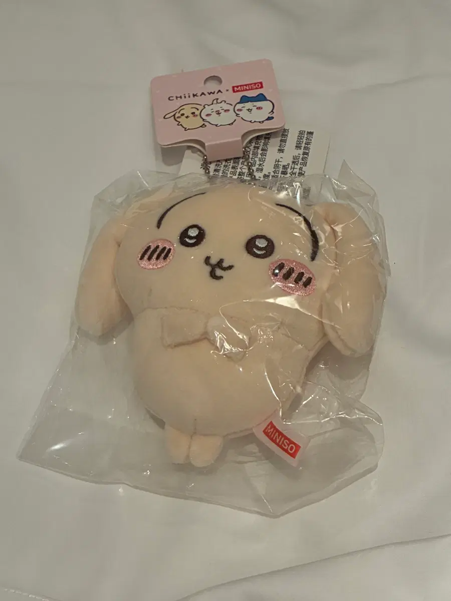 미니소 우사기 롭이어 마스코트 키링