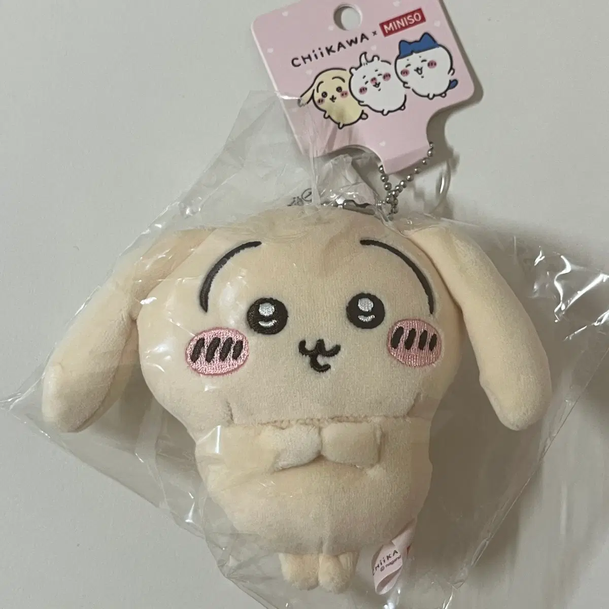 우사기 미니소 롭이어 마스코트 인형 마코 치이카와 누이구루미 앉은 누이 먼작귀 인어섬의 비밀