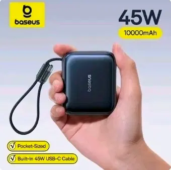 베이스어스 45W 10000mAh 보조배터리