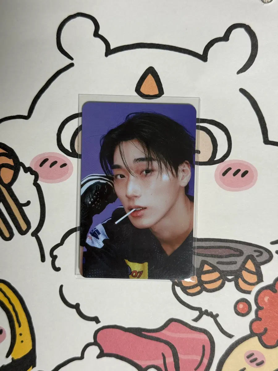 ATEEZ 에이티즈 최산 애니티즈 팝업 포카