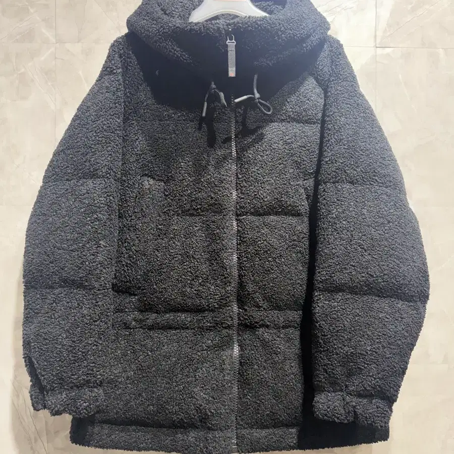 K2 뽀글이 패딩 자켓 블랙