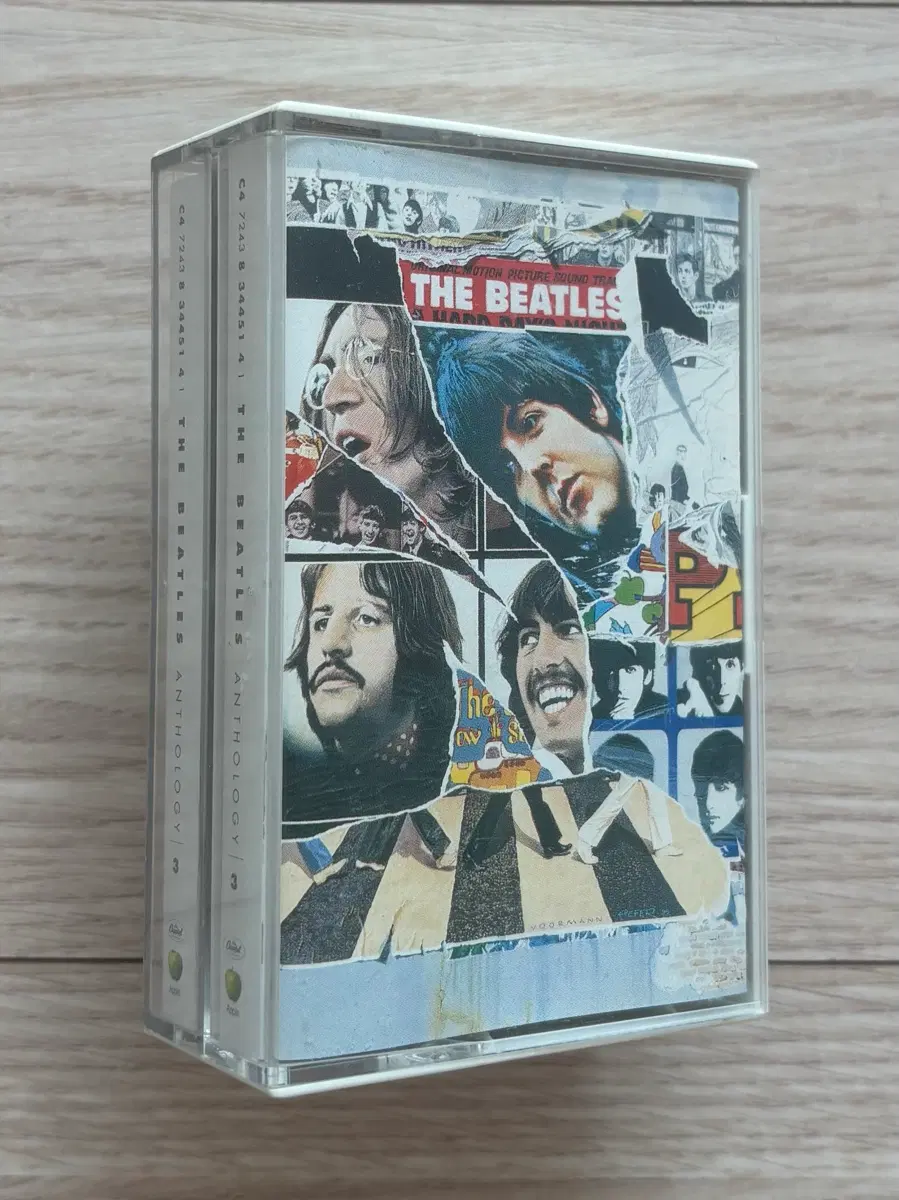 비틀즈 THE BEATLES Anthology 3 앤솔로지 3 더블 카세트 테이프 미국판 Capitol Apple Records 1996년 앨범 음반