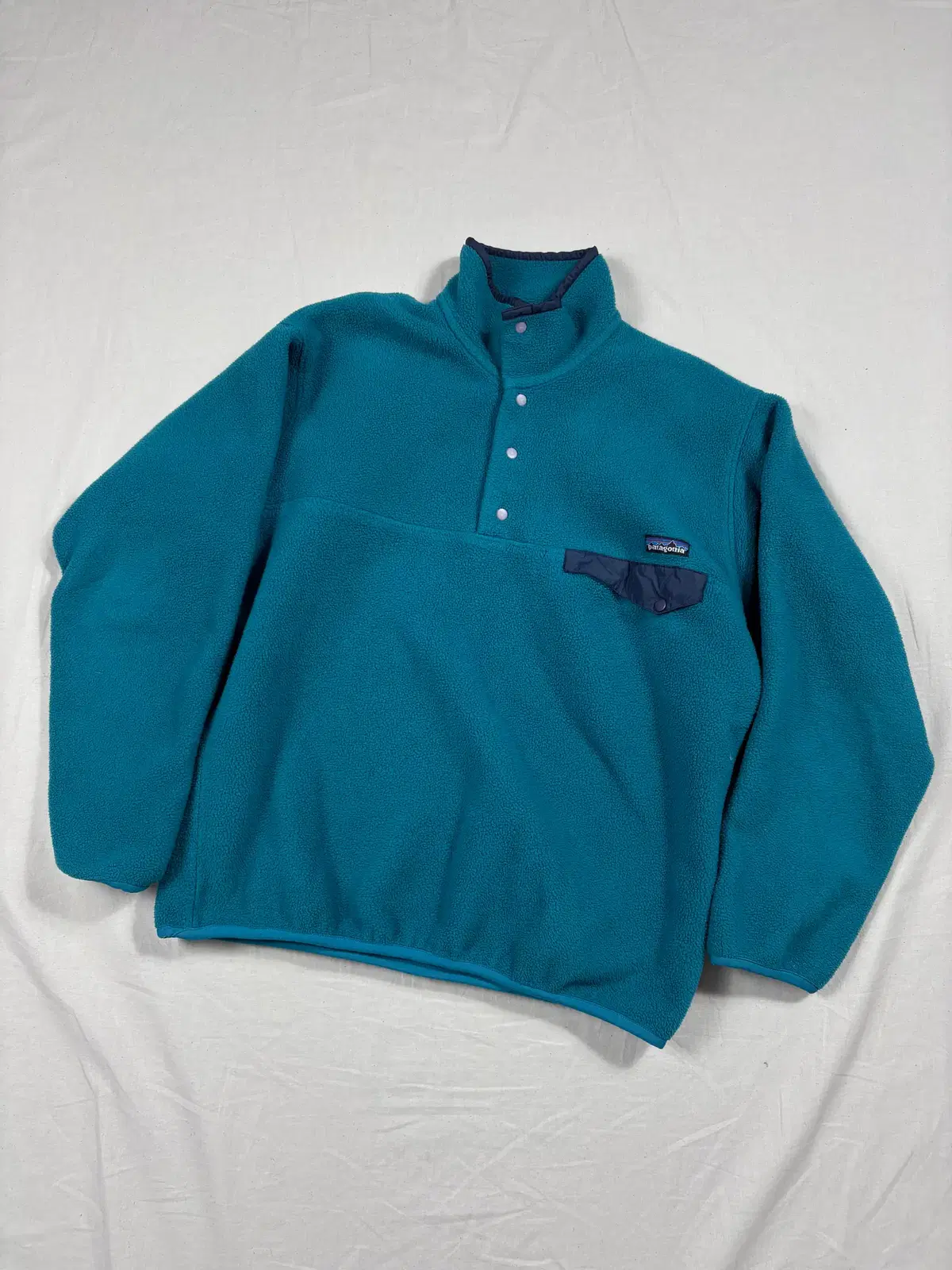 90's Patagonia 파타고니아 신칠라 틸블루 플리스