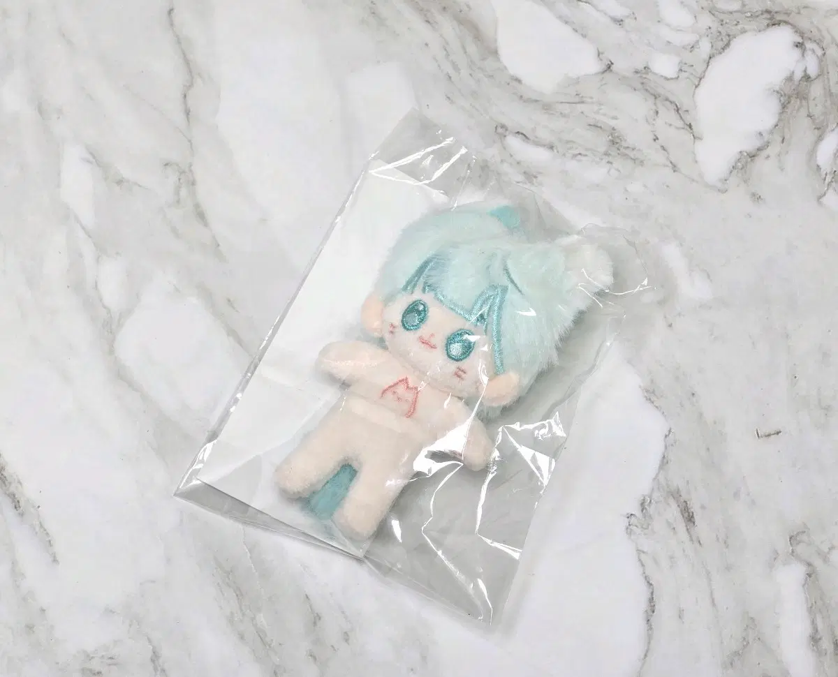 무속성 솜인형 포리 뽀리 5cm 민트냥 뽀리 미개봉