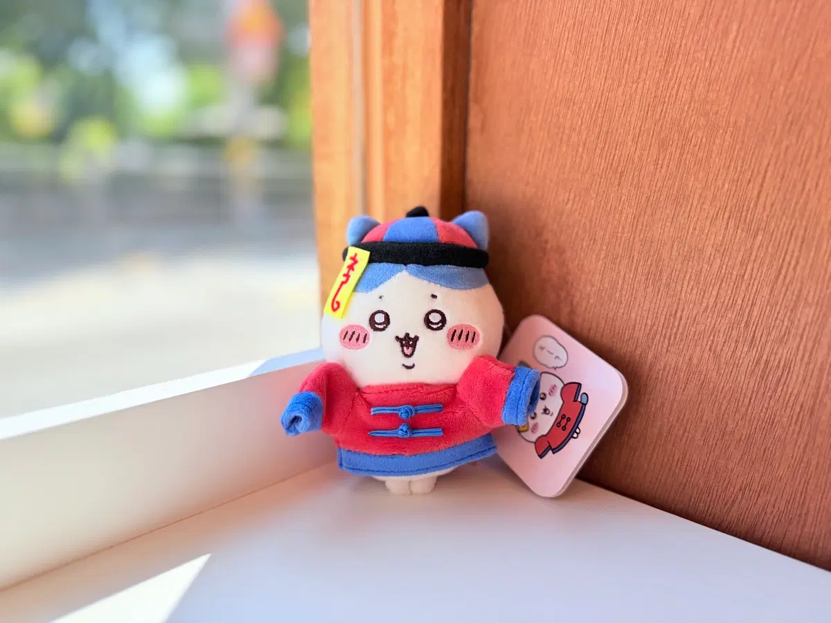 일본 나가노마켓 치이카와 강시 하치와레 마스코트 키링