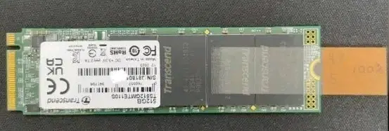 [신품] 트랜센트 Nvme 512GB 8개 판매