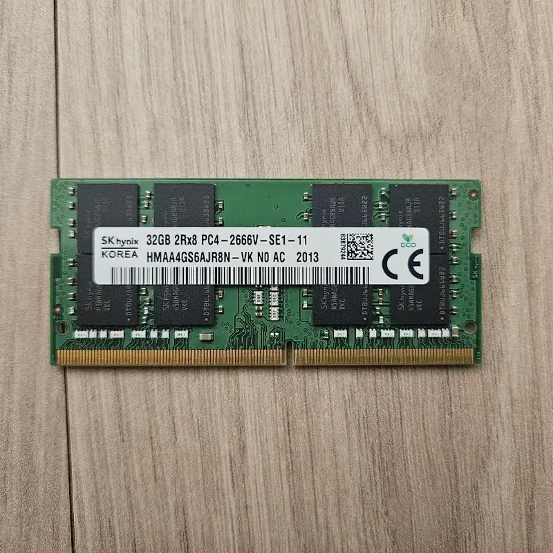 하이닉스 노트북용 DDR4 2666 32GB 삼성램과 교환 합니다