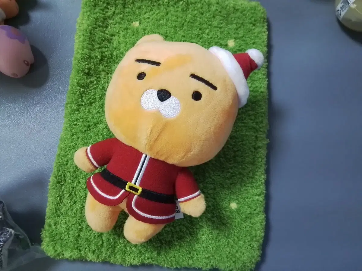카카오프렌즈 라이언 산타 인형