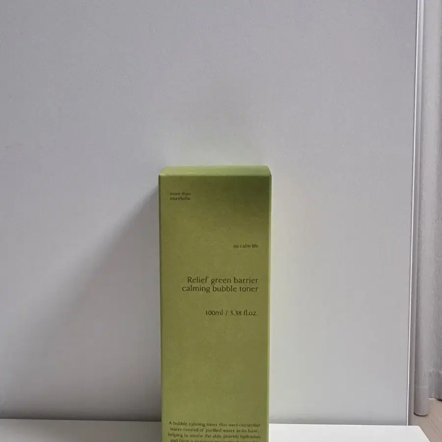 모어벨라 릴리프 그린 베리어 카밍 버블 토너 100ml28.12.21