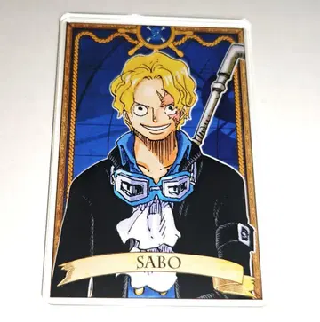 ONEPIECE 원피스 사보 스탯 카드