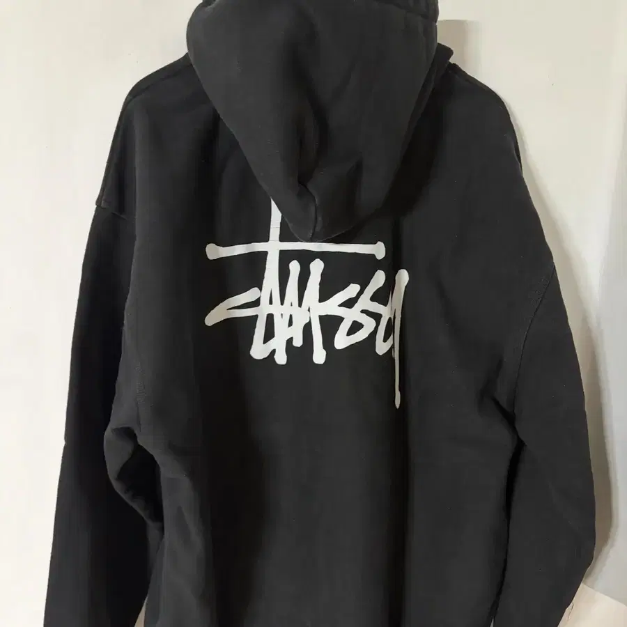 스투시 후드티 블랙 XL