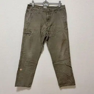 [ Weatherproof 카고 팬츠 카키 34 x 30 남성용 L 상당