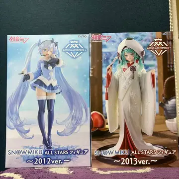 유키 미쿠 SNOW MIKU 피규어 2012 2013 2종 세트