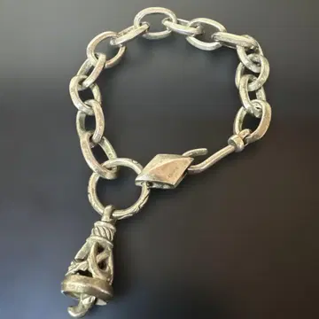 Silver 팔찌 bell charm