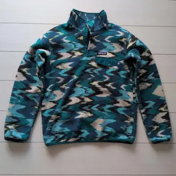 Patagonia 신틸라 스냅T 플리스 올 패턴 S 레어 2017년 제조