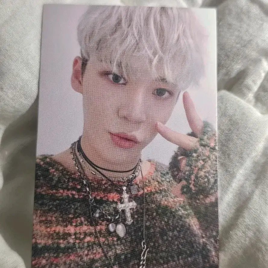에이티즈 윤호 일본한정 포카
