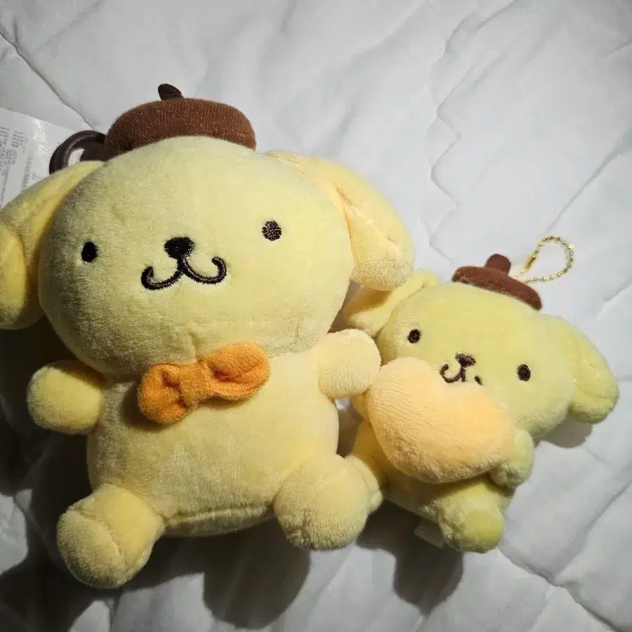 산리오 폼폼푸린 키링 인형