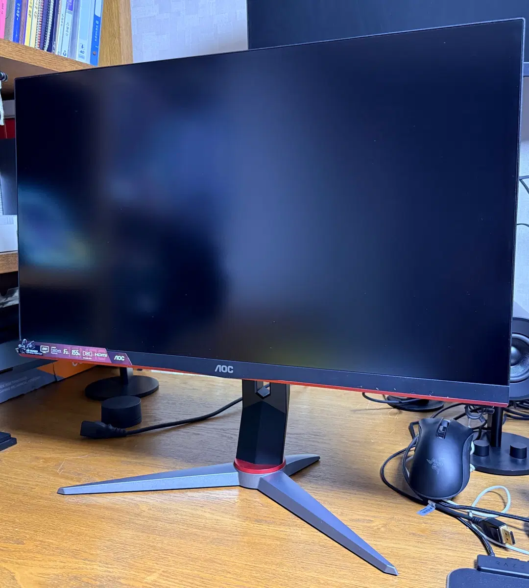 AOC QHD 155hz IPS 27인치 모니터 풀박스팝니다