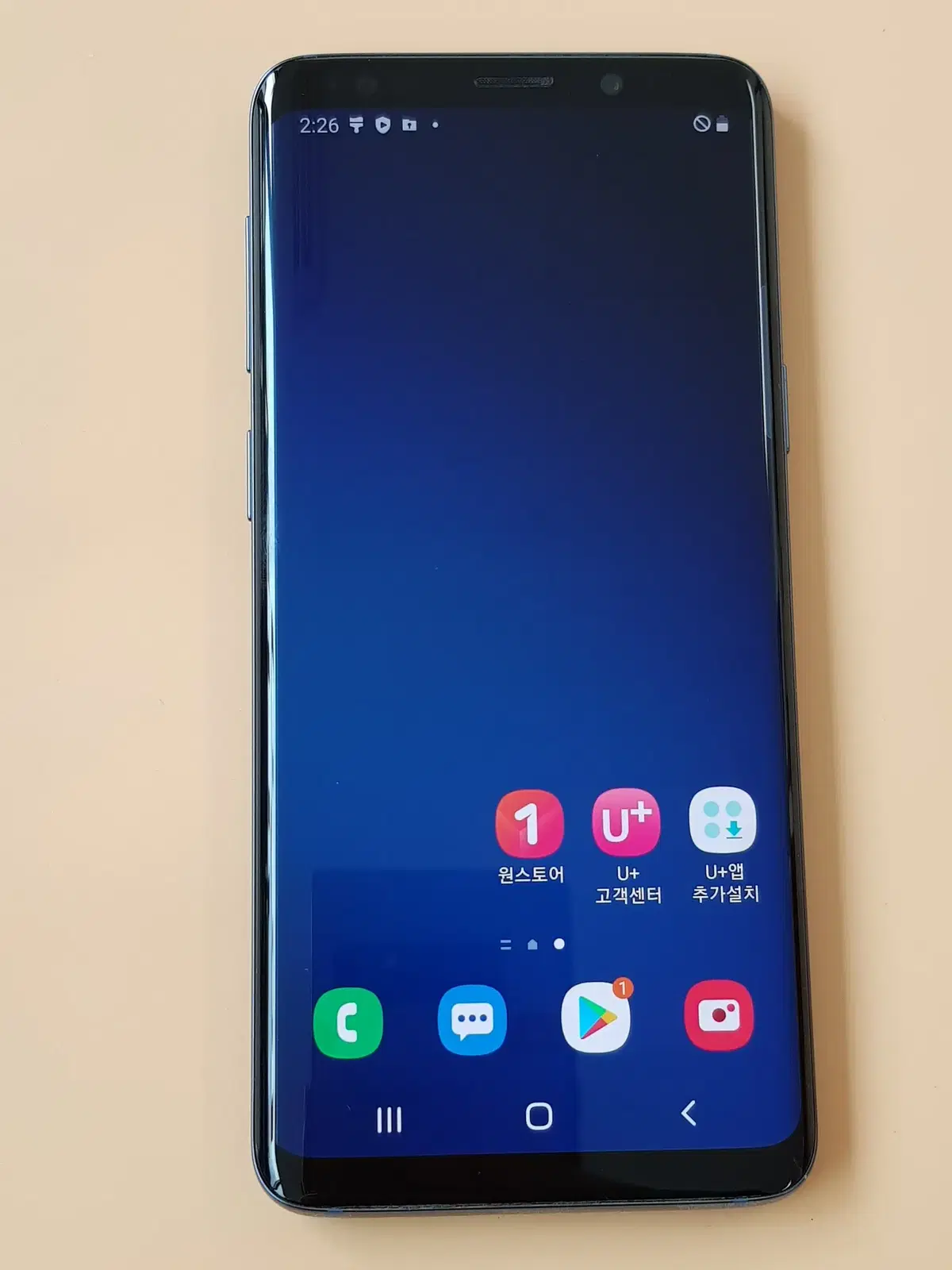 갤럭시S9 64G 블루(G9660) 깨끗한 제품 판매합니다