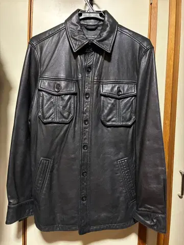 Eddie Bauer 가죽 자켓 블랙 XS