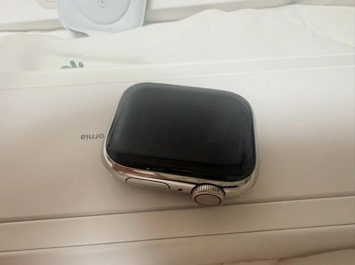 애플워치7 스테인리스 41mm 셀룰러