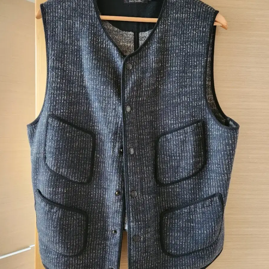 RRL brown's beach work vest