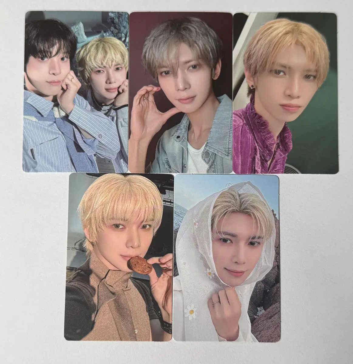 (여상 세트) 에이티즈 8주년 블루 드리프트 랜덤 포터카드 팩 트레이딩카드 트레카 포카