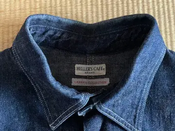 HELLER'S CAFE 데님 커버올 size38 웨어하우스