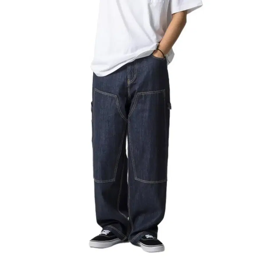 남성) DICKIES 더블니 카펜터 데님팬츠