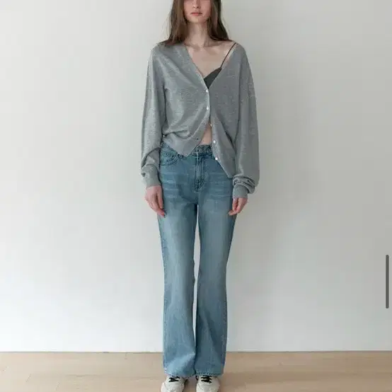 새상품)더릴 mellow whole-garment cardigan