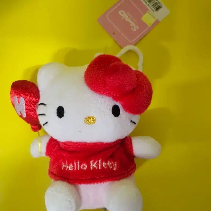 헬로키티 파티 인형 가방걸이 키링 (Hello Kitty Party Bag Charm) 산리오 정품 태그있음 새상품