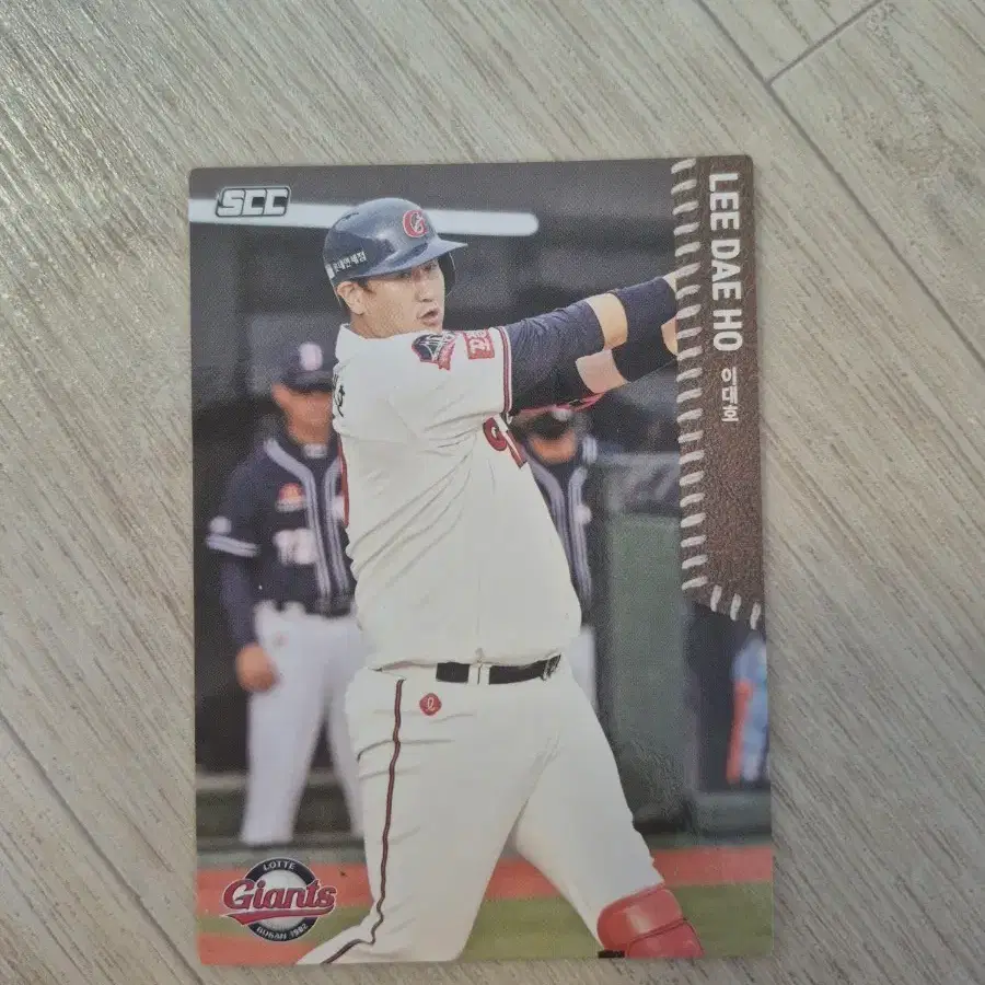 SCC 크보(KBO) 카드 롯데자이언츠 이대호