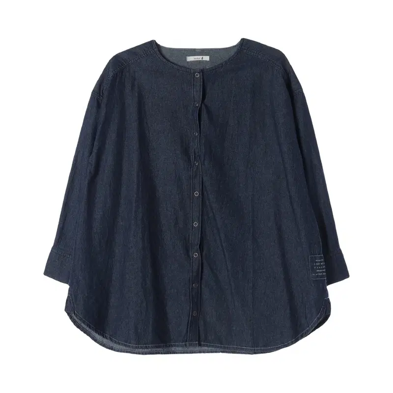 JAPAN (WOMEN - M/L) 코튼 데님 블라우스