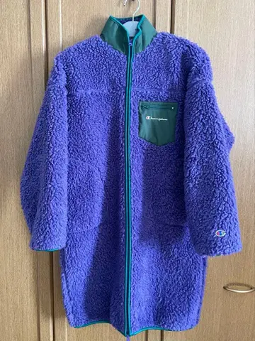 Champion 챔피온 보아 자켓 플리스 퍼플 L