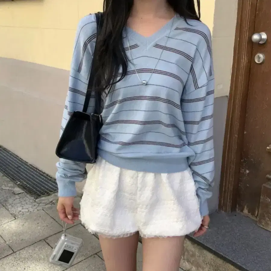 펌킨 레이스 마이크로 쇼츠 니어웨어 반바지 미니 스커트