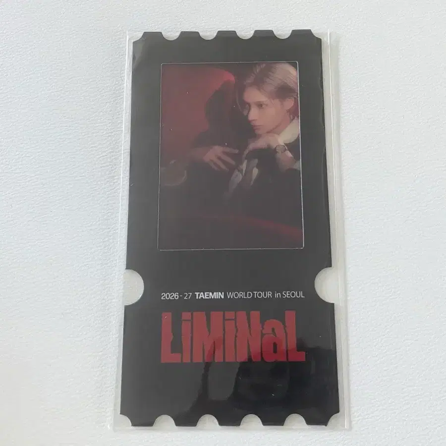 태민 liminal 리미널 콘서트 티켓