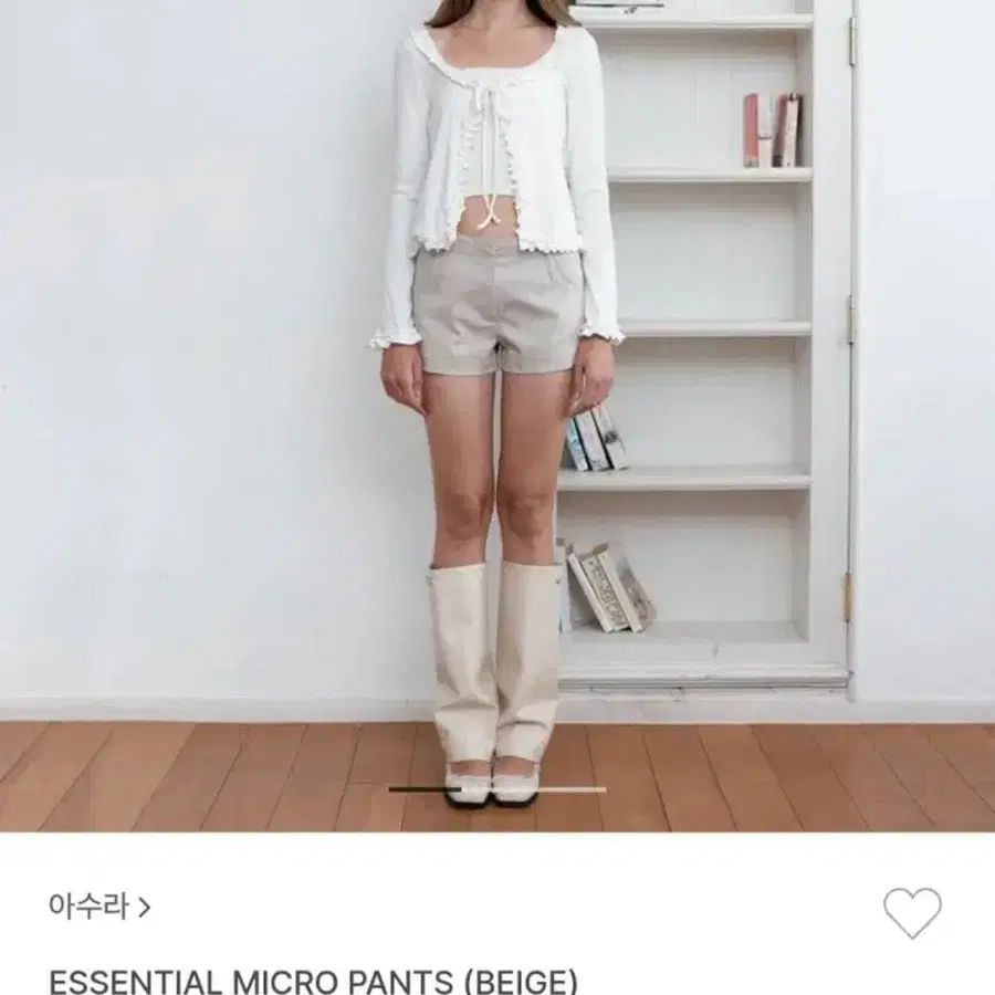 Asura 아수라 에센셜 마이크로 팬츠 베이지