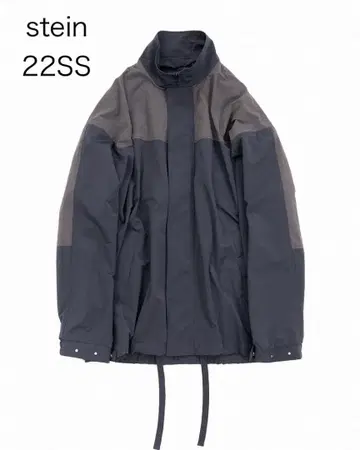 stein 오버사이즈 나일론 레인 재킷