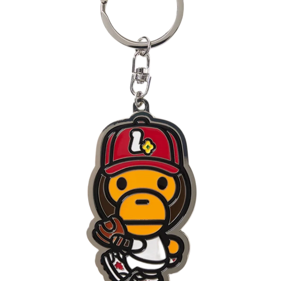 [새상품] 베이프 x SSG 랜더스 마일로 키링 (BAPE 한정판)